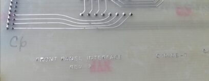 C1080E-7 Front Panel Interface Rev 3 Board