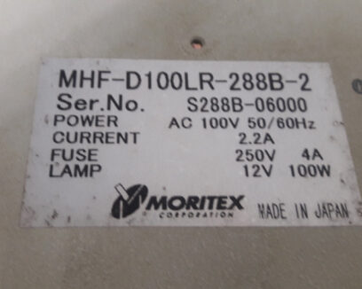 Moritex MHF-D100LR-288B-2 Microscope Illuminator