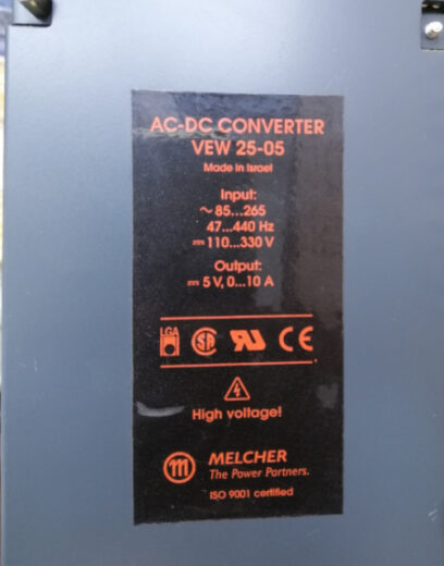 Melcher VEW 25-05 AC-DC Converter