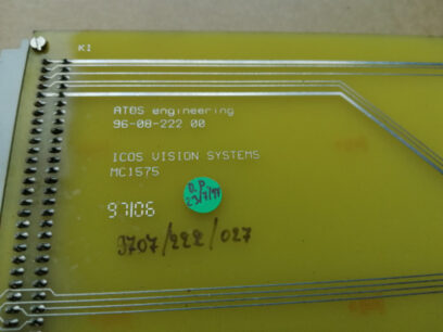 ICOS Vision System MC1575 9707/222/027 Interface Board