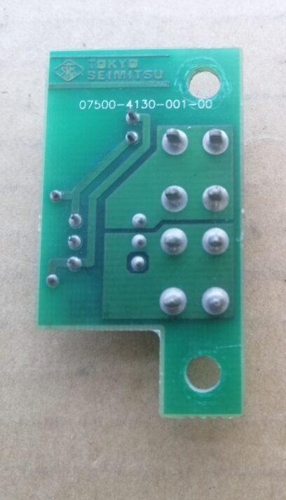 KNS 07500-4130-001-00 Tokyo Seimitsu HA1031 CT Relay Board