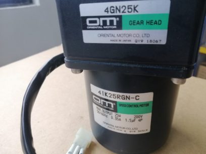 Oriental Motor 41K25RGN-C Speed Control Motor+4GN25K Gear Head